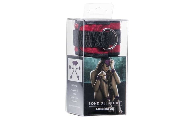 Liberator - Bond Deluxe Kit - Black Microvelvet BDSM Liberator   