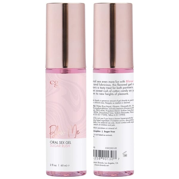 BLOW ME Oral Sex Gel - Sugar Rush 2oz | 60mL Lubes CG   