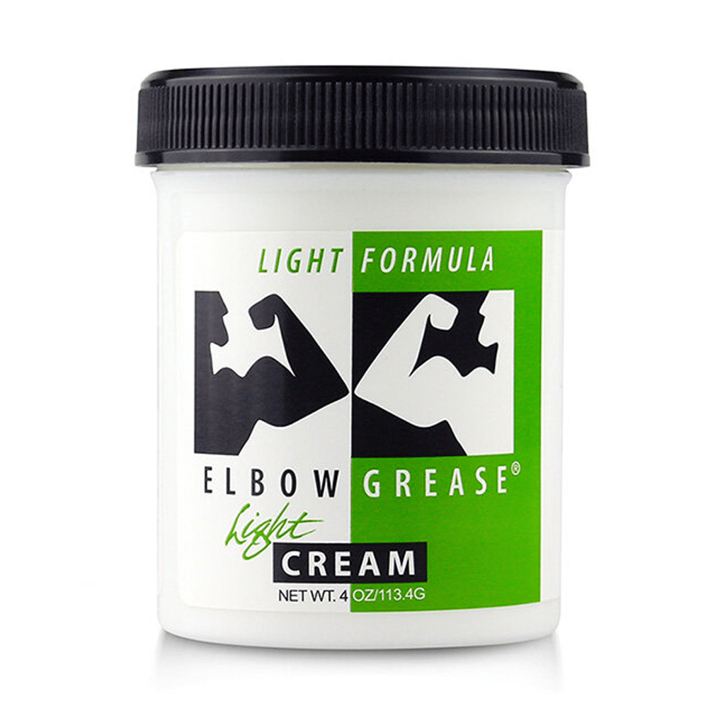 Light Cream Jar 4oz Lubes Elbow Grease   