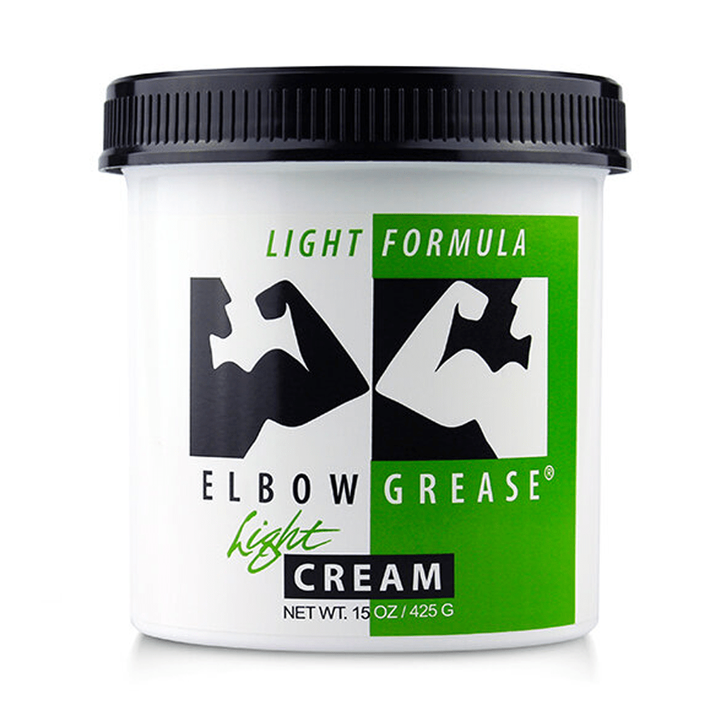 Light Cream Jar 15oz Lubes Elbow Grease   