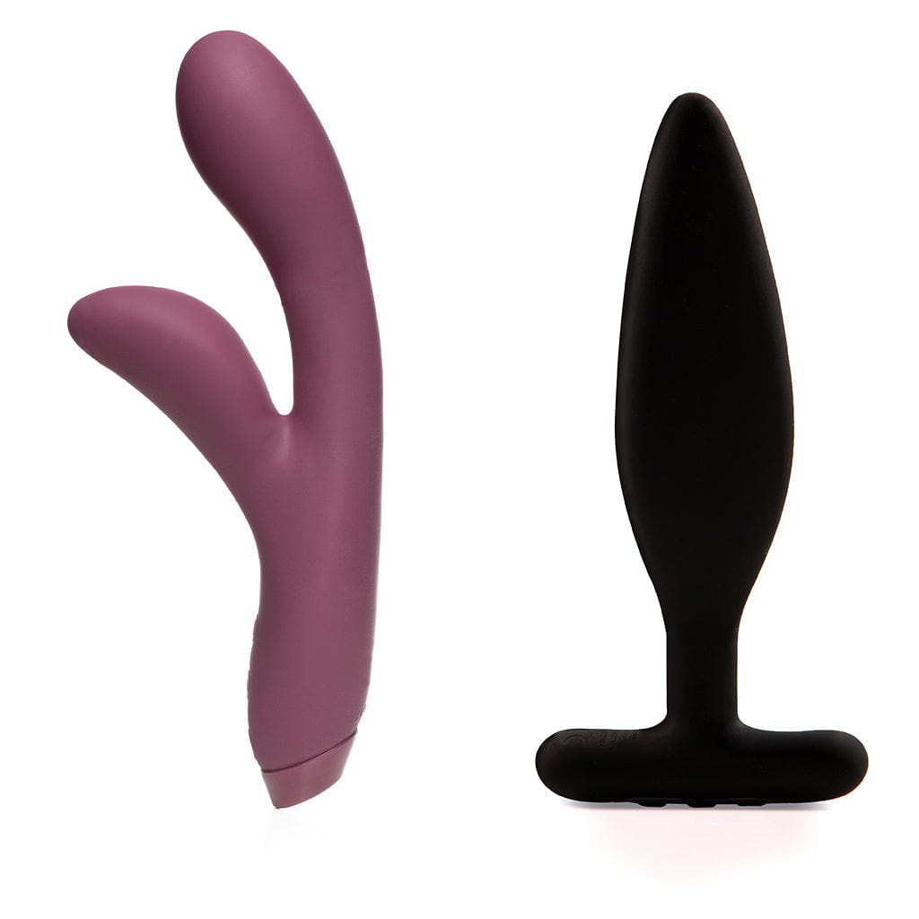Hera Purple + Egon Vibrating Butt Plug Vibrators Je Joue   