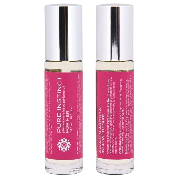 Pheromone Perfume Oil - Roll-On For Her - 10 ML Lubes Pure Instinct   