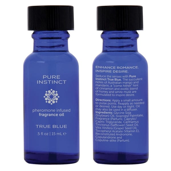 PURE INSTINCT Pheromone Fragrance Oil - True Blue - 15mL Lubes Pure Instinct   