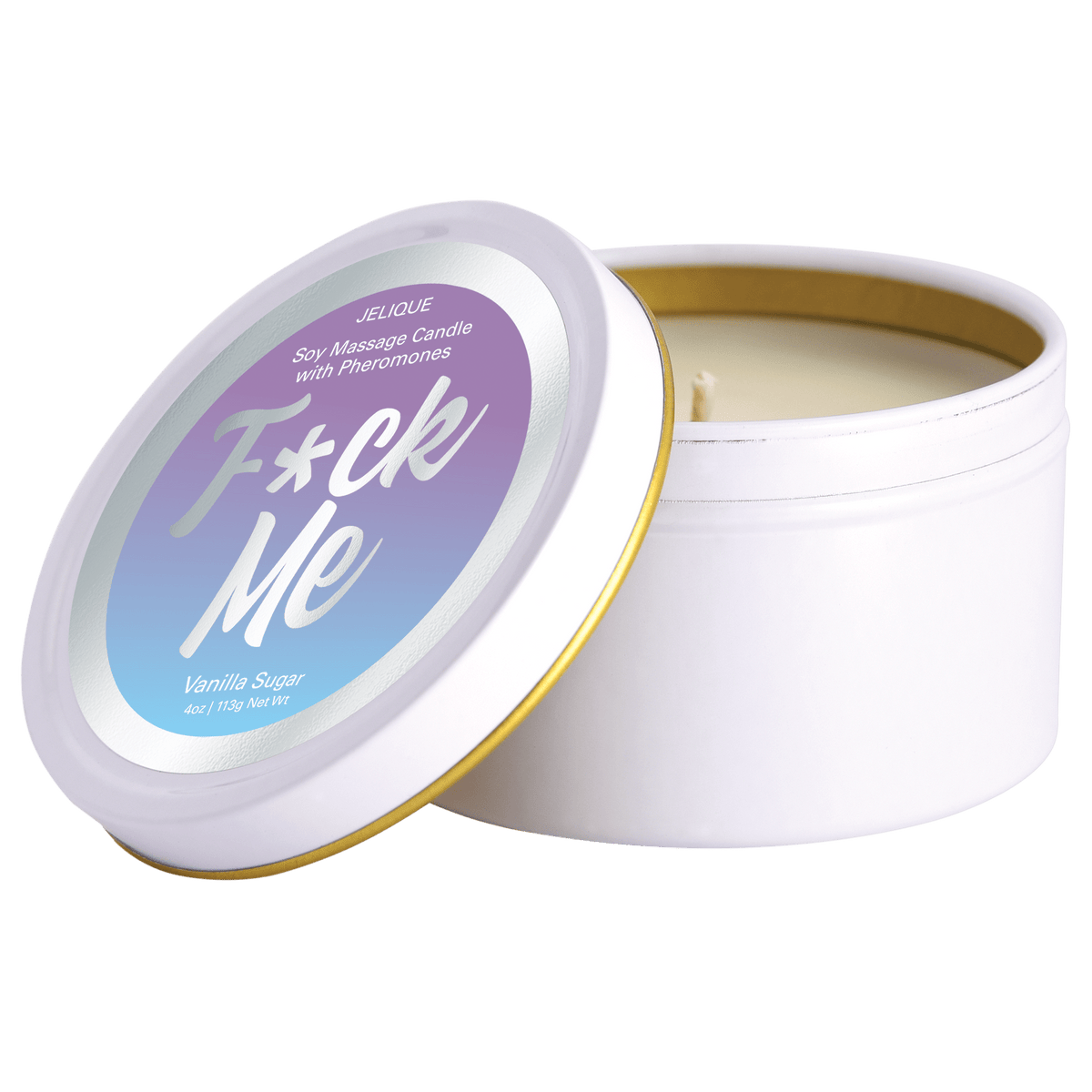 MOOD CANDLES Pheromone Soy Massage Candles Vanilla Sugar Lubes Jelique   