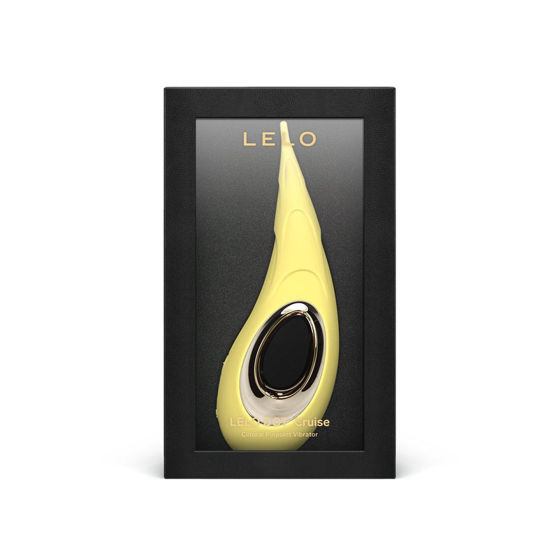 LELO DOT Cruise Clitoral Pinpoint Vibrator - Lemon Sorbet Vibrators Lelo   