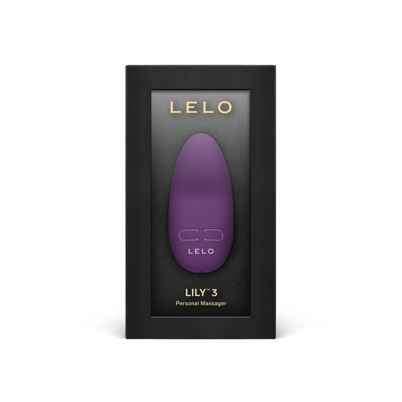 LELO LILY 3 Dark Plum Silent Mini Vibrator Vibrators Lelo   