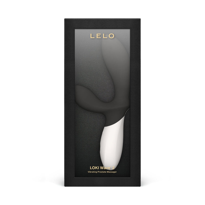 LELO LOKI Wave 2 Vibrating Prostate Massager - Black Anal Toys Lelo   