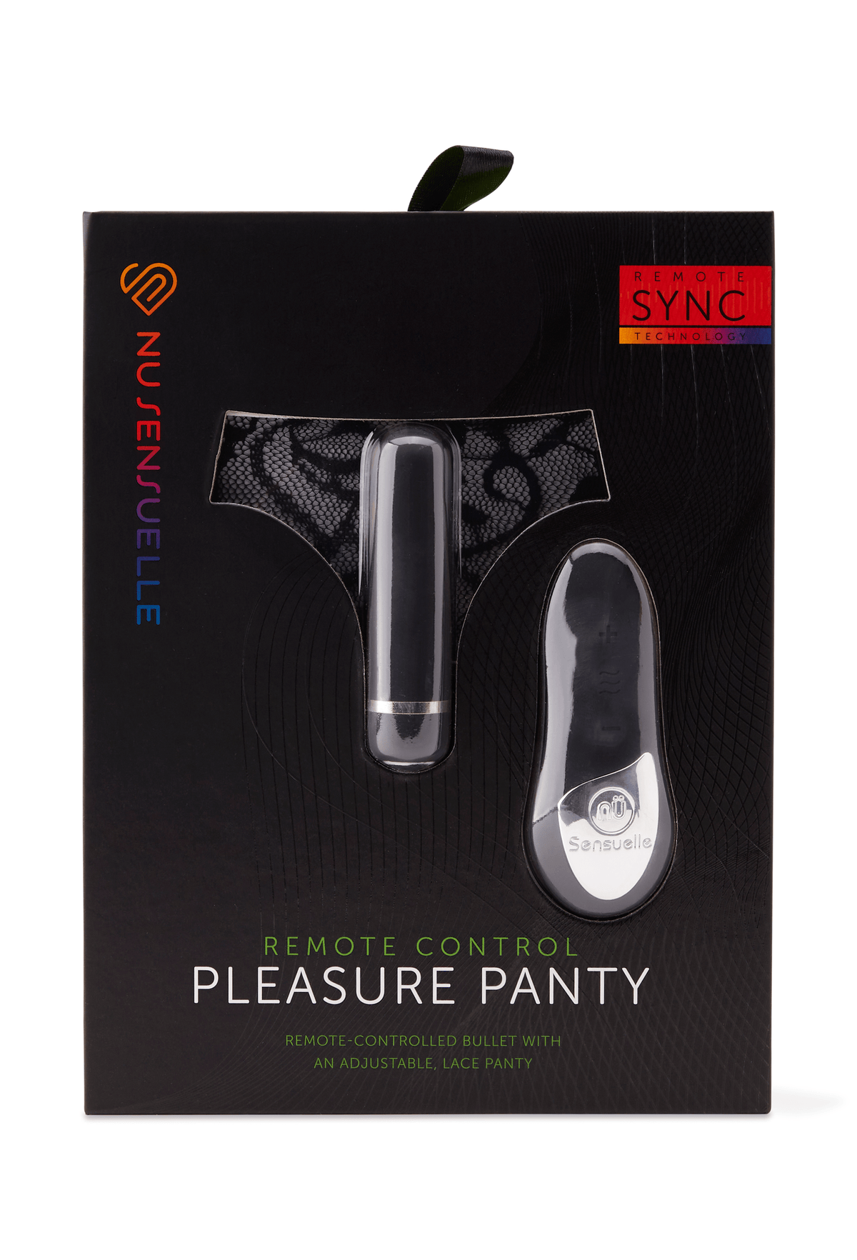 PLEASURE PANTY - Remote Control Wearable Vibrator - BLACK Vibrators Nu Sensuelle   