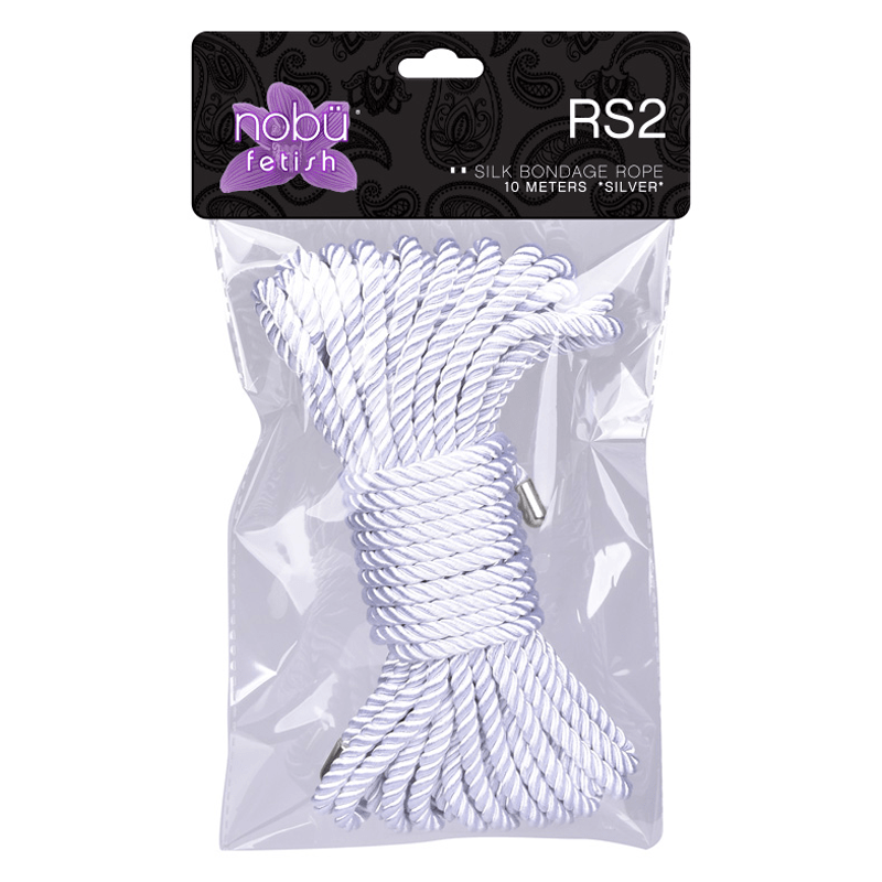 Deluxe Silky Rope - Silver - Bondage Play - Nobu BDSM NOBÜ   