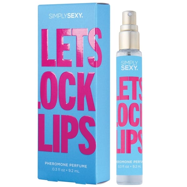 LET'S LOCK LIPS Pheromone Infused Perfume - Let's Lock Lips 0.3oz | 9.2mL Lubes Simply Sexy   
