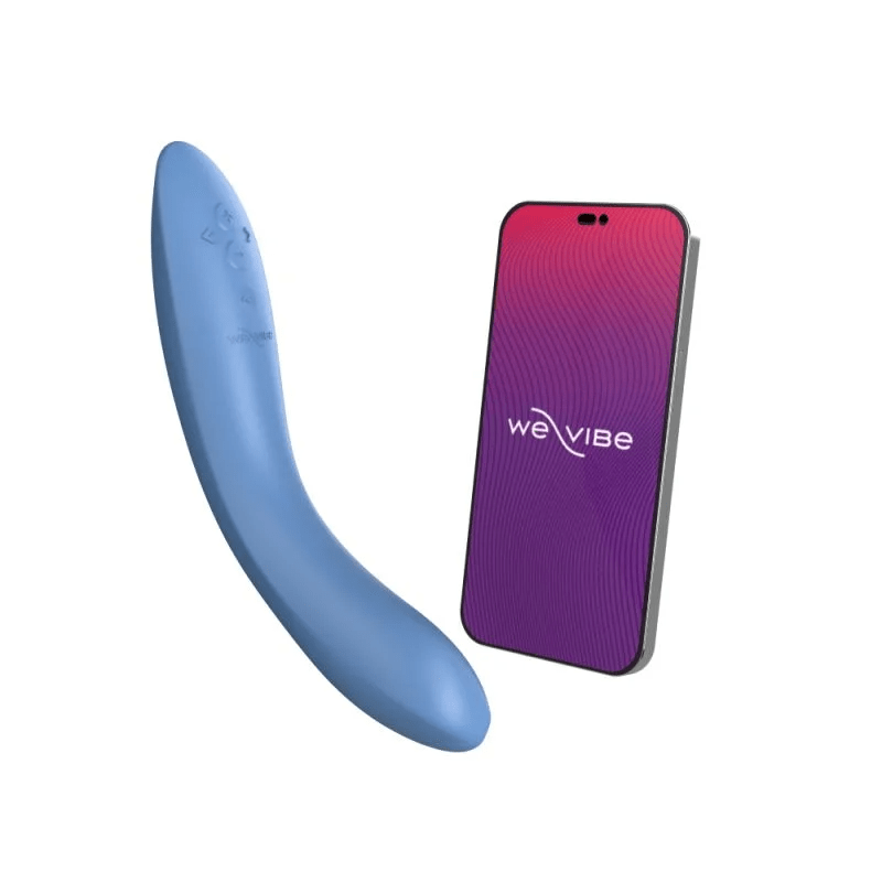 WE-VIBE RAVE 2 POWERFUL ADJUSTABLE G-SPOT VIBRATOR - BLUE Vibrators We-Vibe   