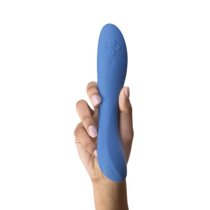 WE-VIBE RAVE 2 POWERFUL ADJUSTABLE G-SPOT VIBRATOR - BLUE Vibrators We-Vibe   