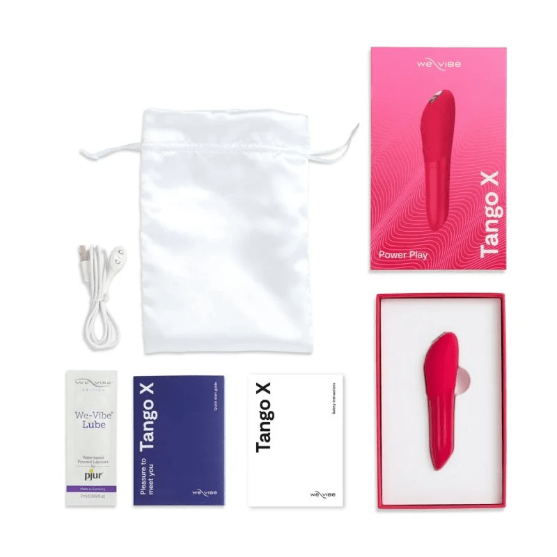 WE-VIBE TANGO X BULLET VIBRATOR - CHERRY RED Vibrators We-Vibe   