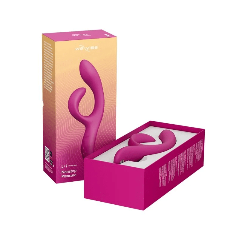 WE-VIBE NOVA 2 RECHARGEABLE RABBIT VIBRATOR - Fuchsia Vibrators We-Vibe   