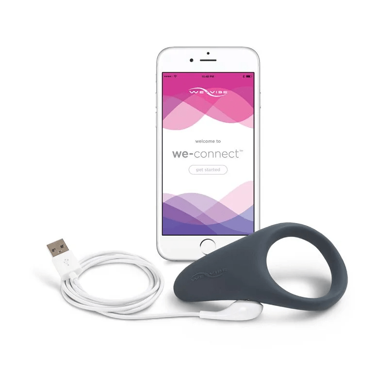 WE-VIBE VERGE VIBRATING SILICONE RECHARGEABLE COCK RING For Him We-Vibe   