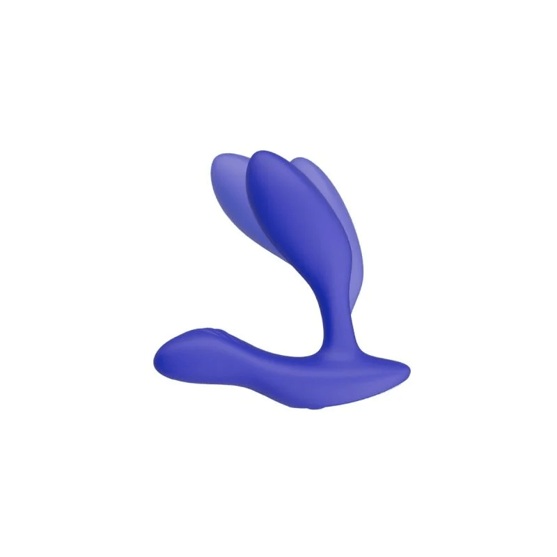 WE-VIBE VECTOR+ APP CONTROLLED ADJUSTABLE PROSTATE MASSAGER - BLUE Anal Toys We-Vibe   