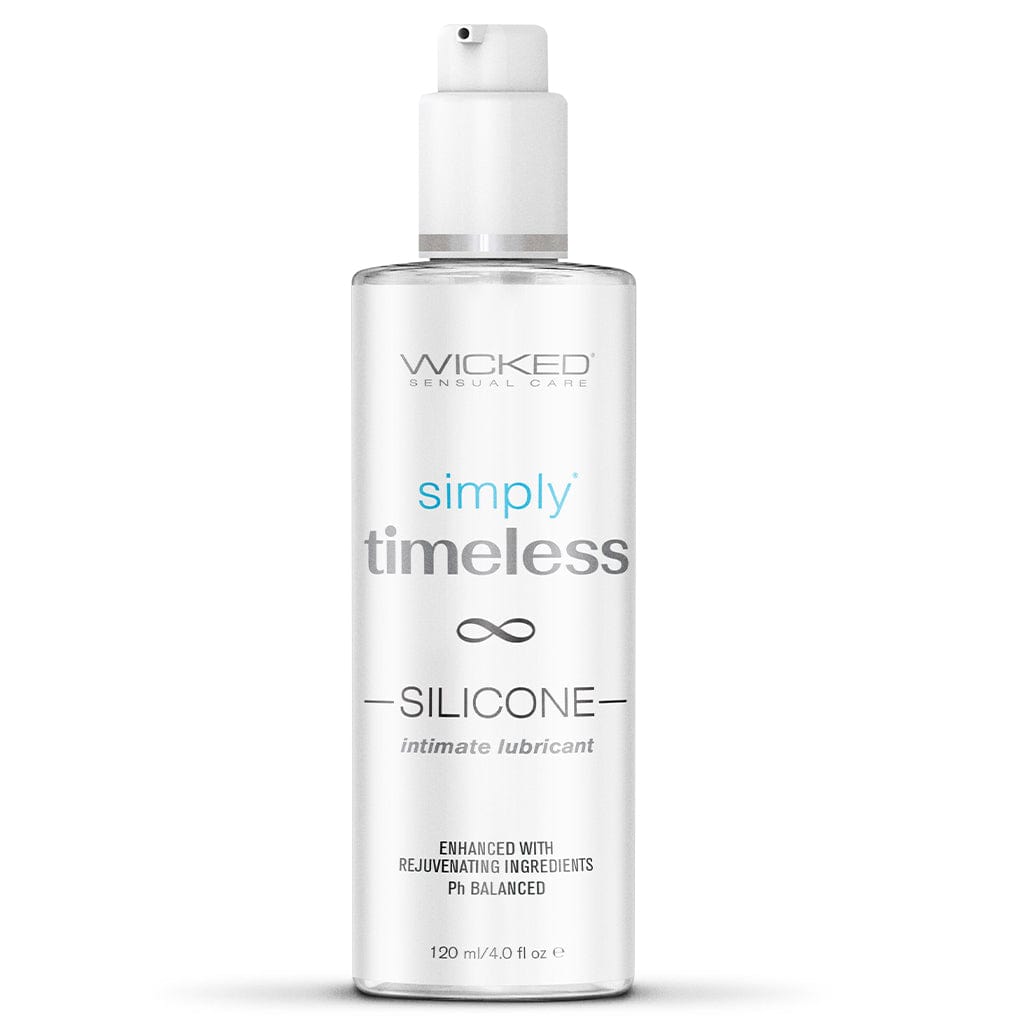 Simply Timeless Silicone Lube - 4 oz Lubes Wicked   