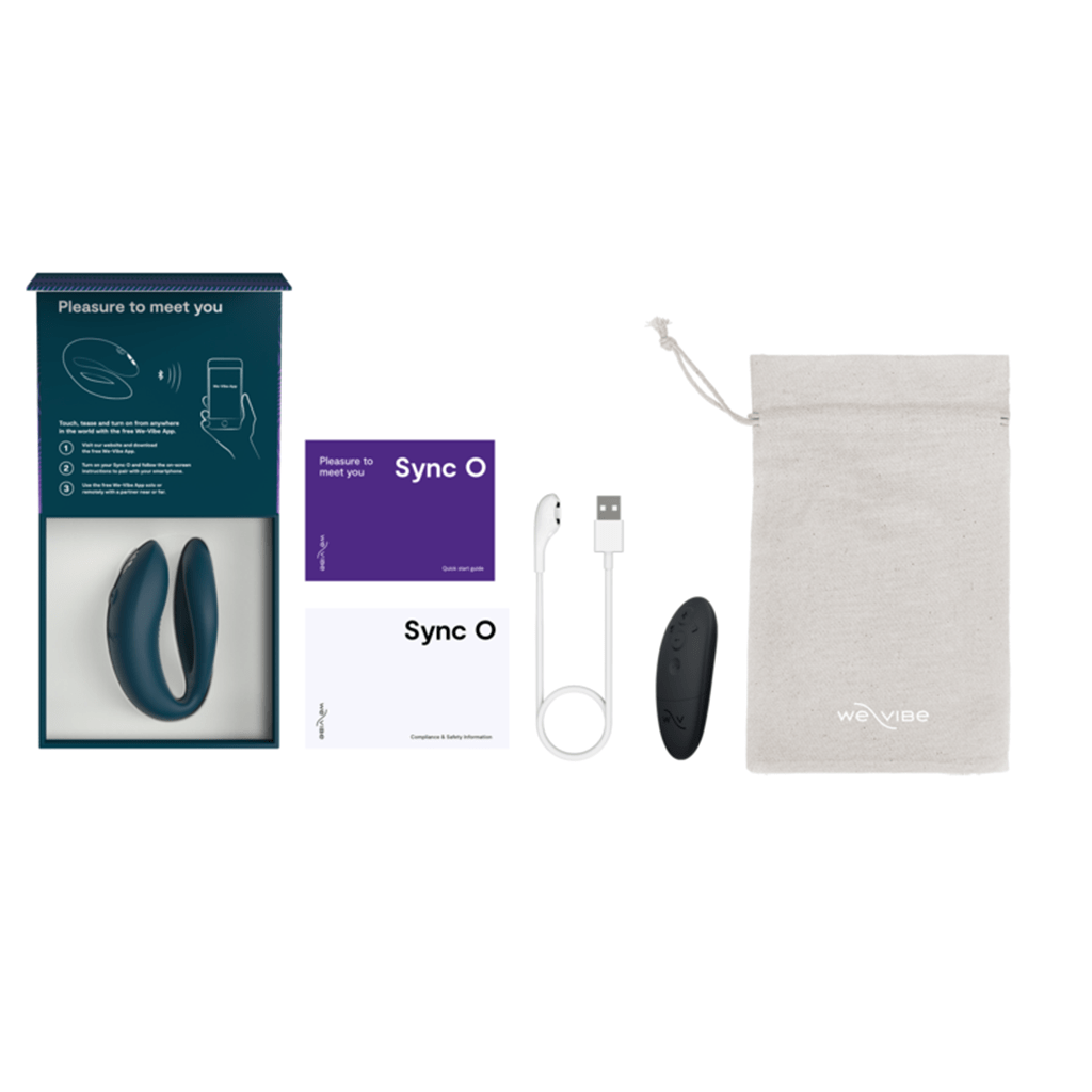WE-VIBE SYNC O HANDS-FREE WEARABLE COUPLES VIBRATOR - GREEN VELVET Vibrators We-Vibe   