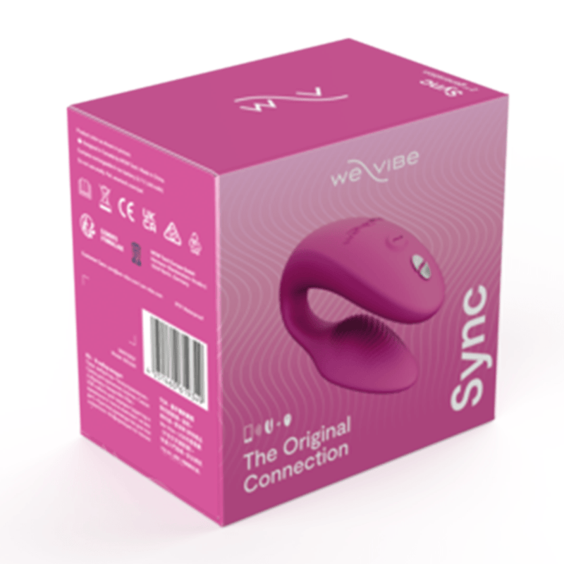 WE-VIBE SYNC REMOTE AND APP CONTROLLED WEARABLE COUPLES VIBRATOR - DUSTY PINK Vibrators We-Vibe   